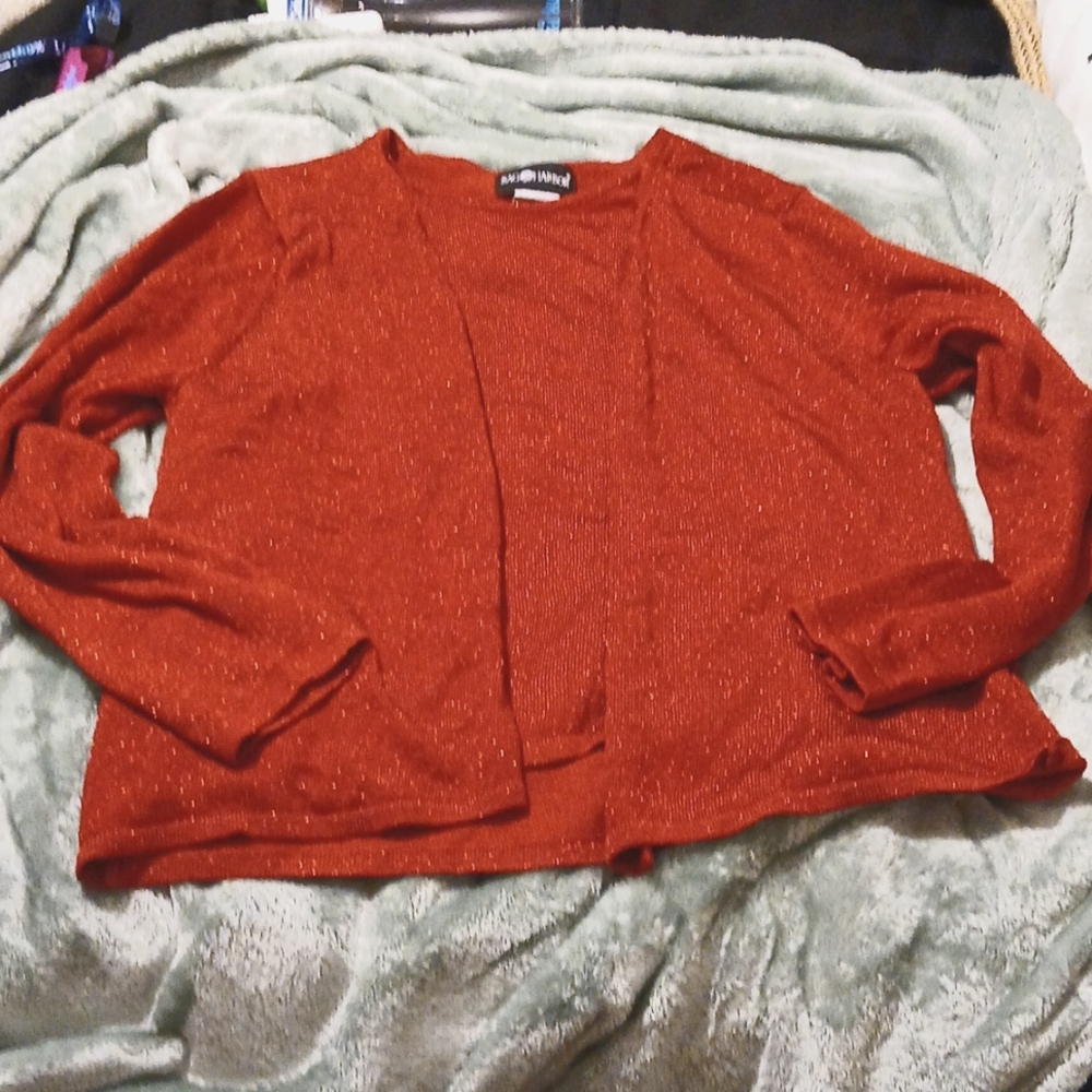 Red sparkly shirt